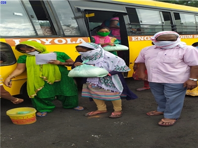 LOYOLA COMBATS COVID-19